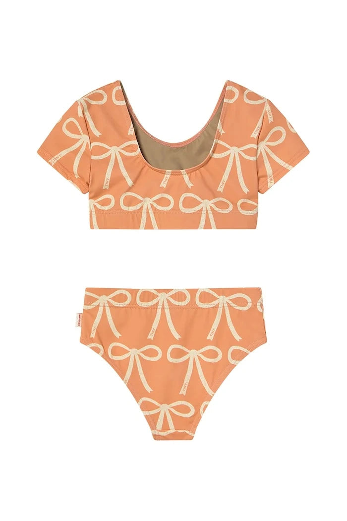 Детски бански от две части Tinycottons BOWS SWIM SET