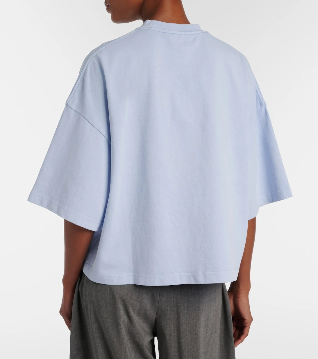 Jacquemus - تي شيرت بيجمنتو من جيرسي القطن