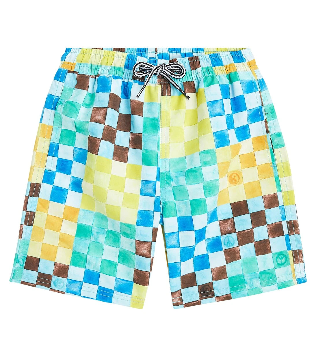 Molo - Nilson checked swim trunks