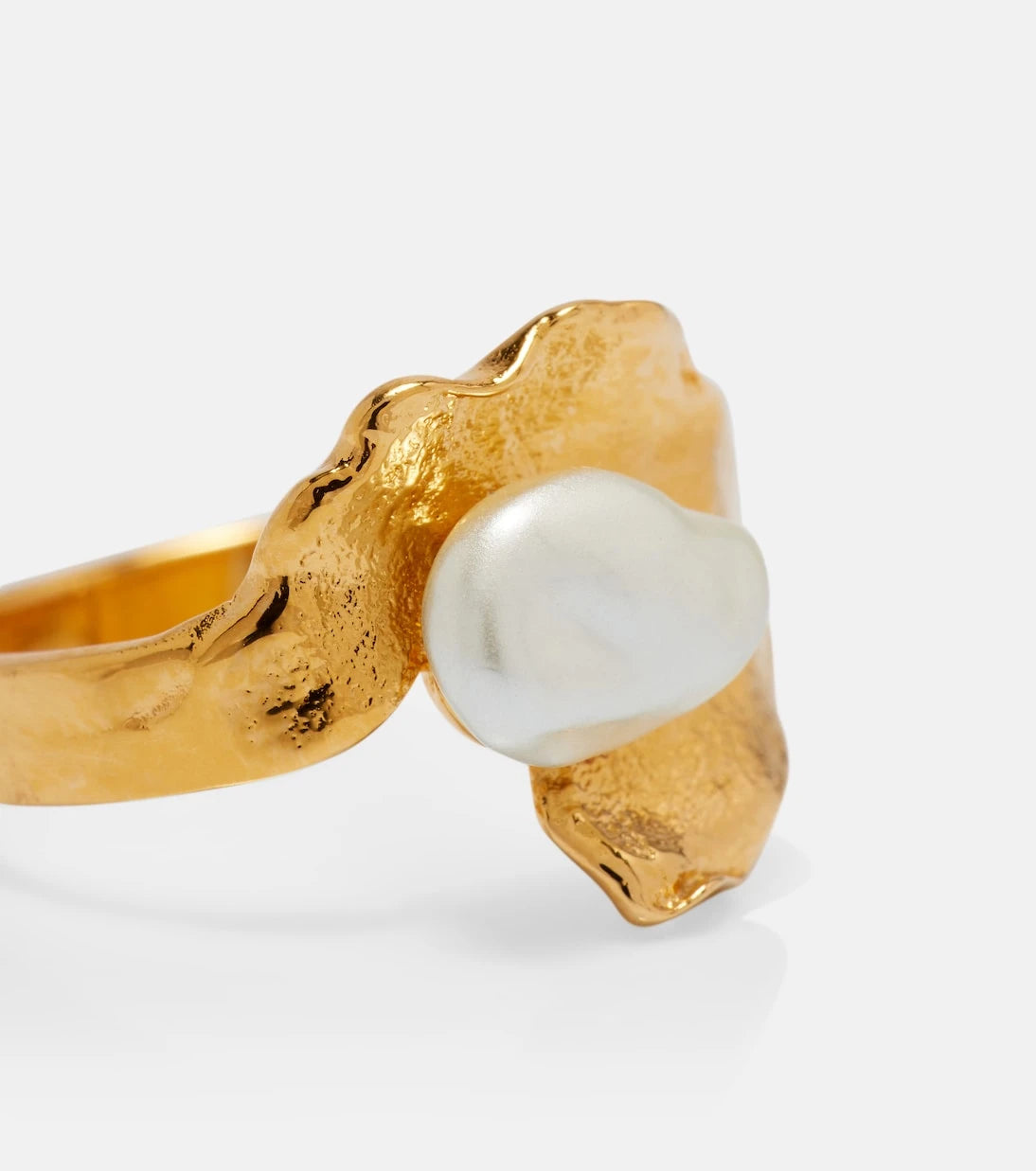 Oscar de la Renta - Faux pearl ring