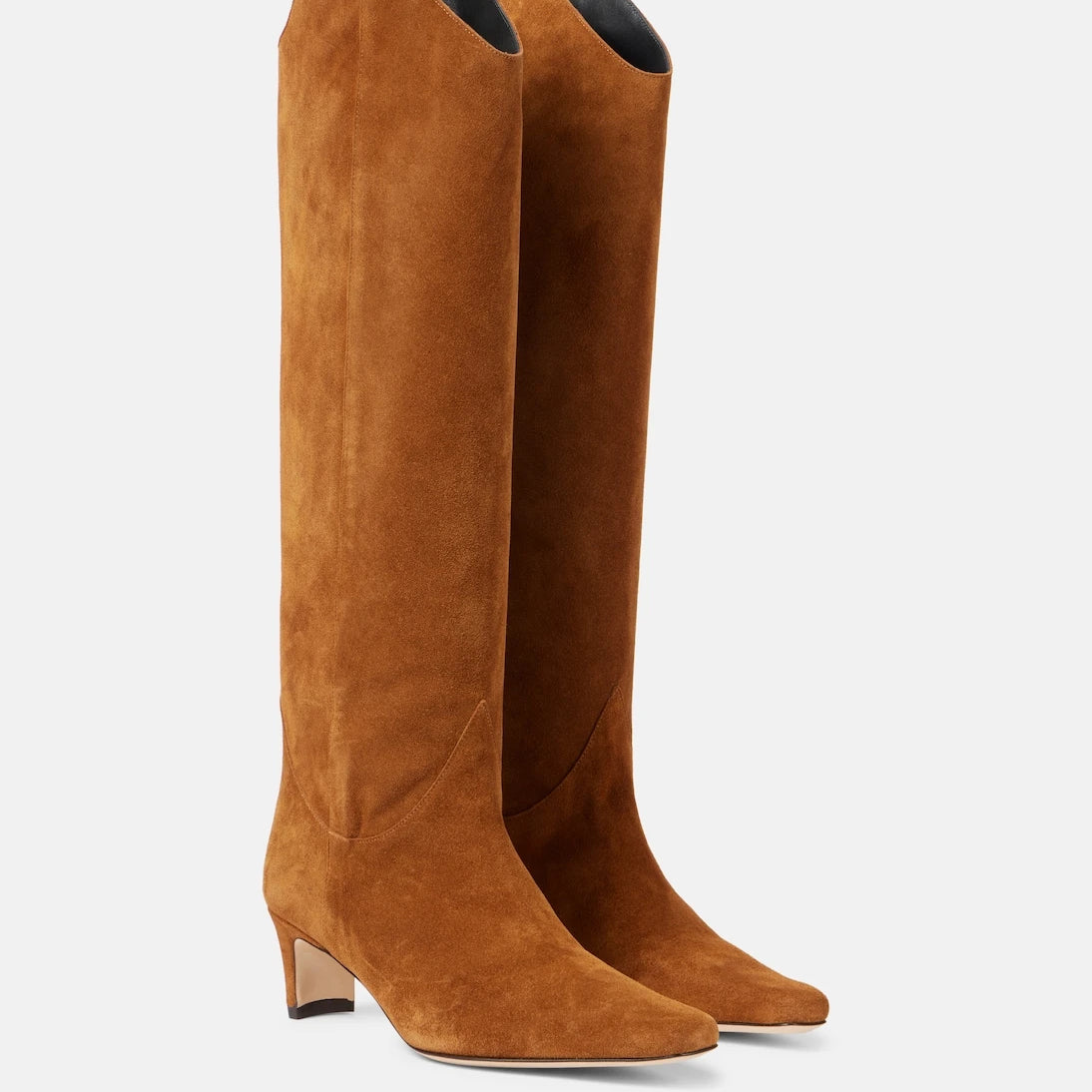 Staud - Western Wally 55 suede cowboy boots