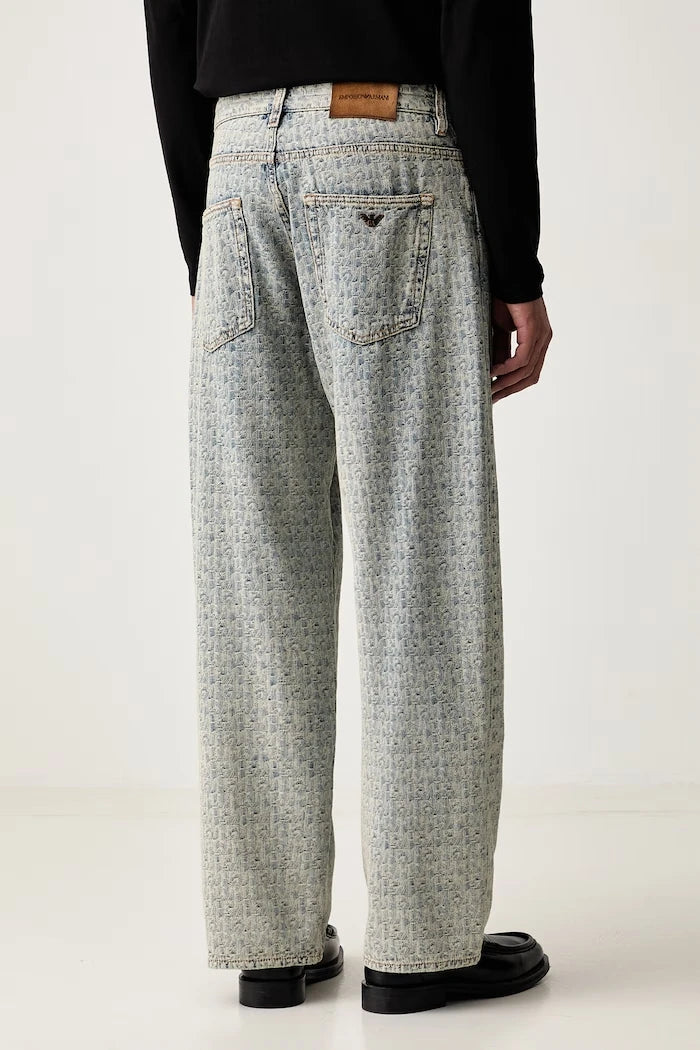 Emporio Armani relaxed fit erkek jean pantolon