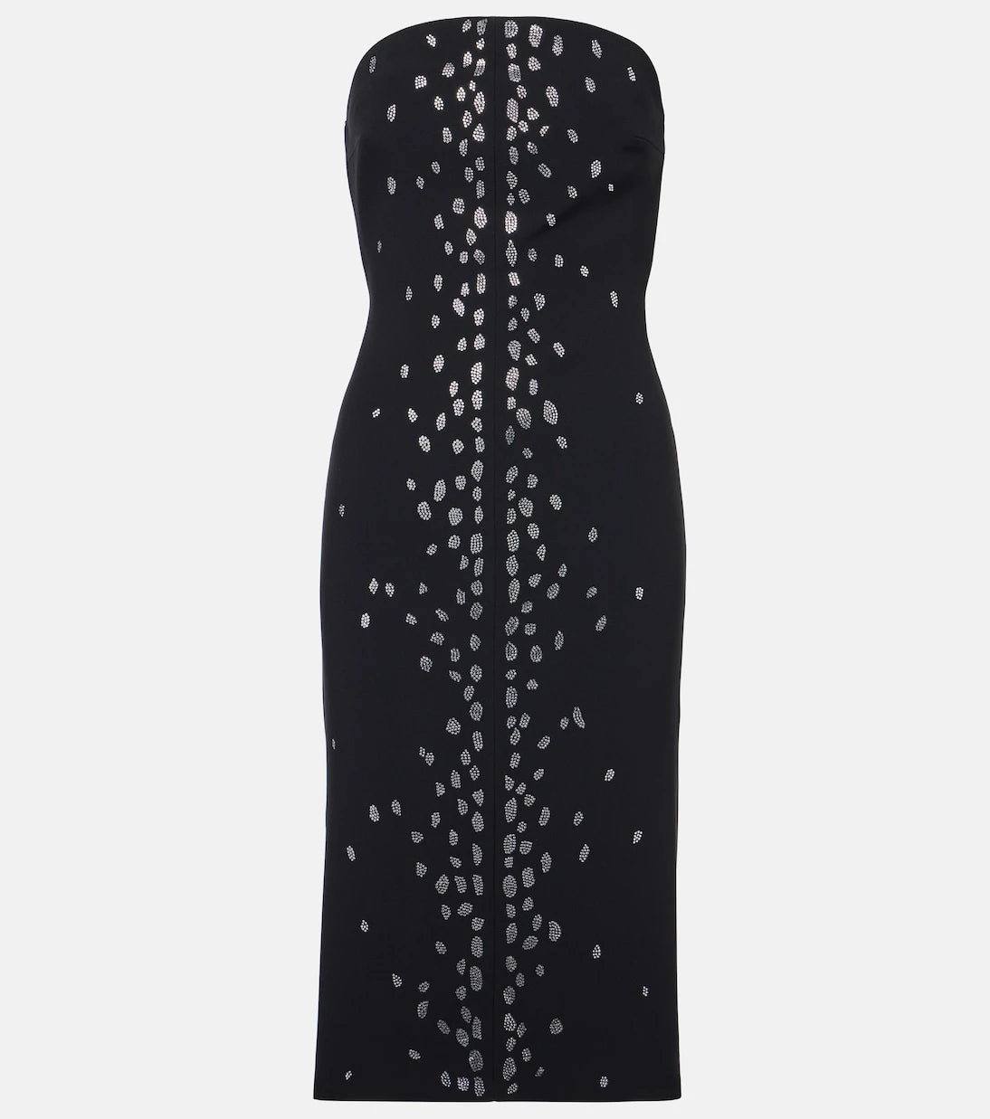 David Koma - Rhinestone-embellished midi dress