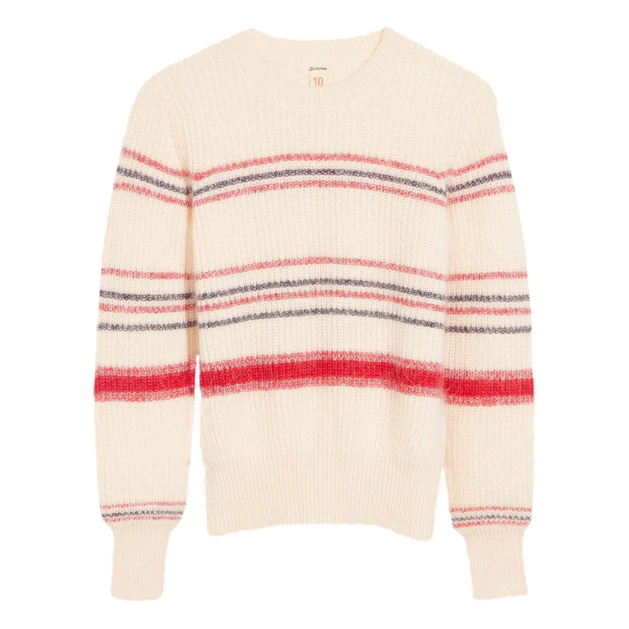 Bellerose - Diosy Stripes jumper | Ecru
