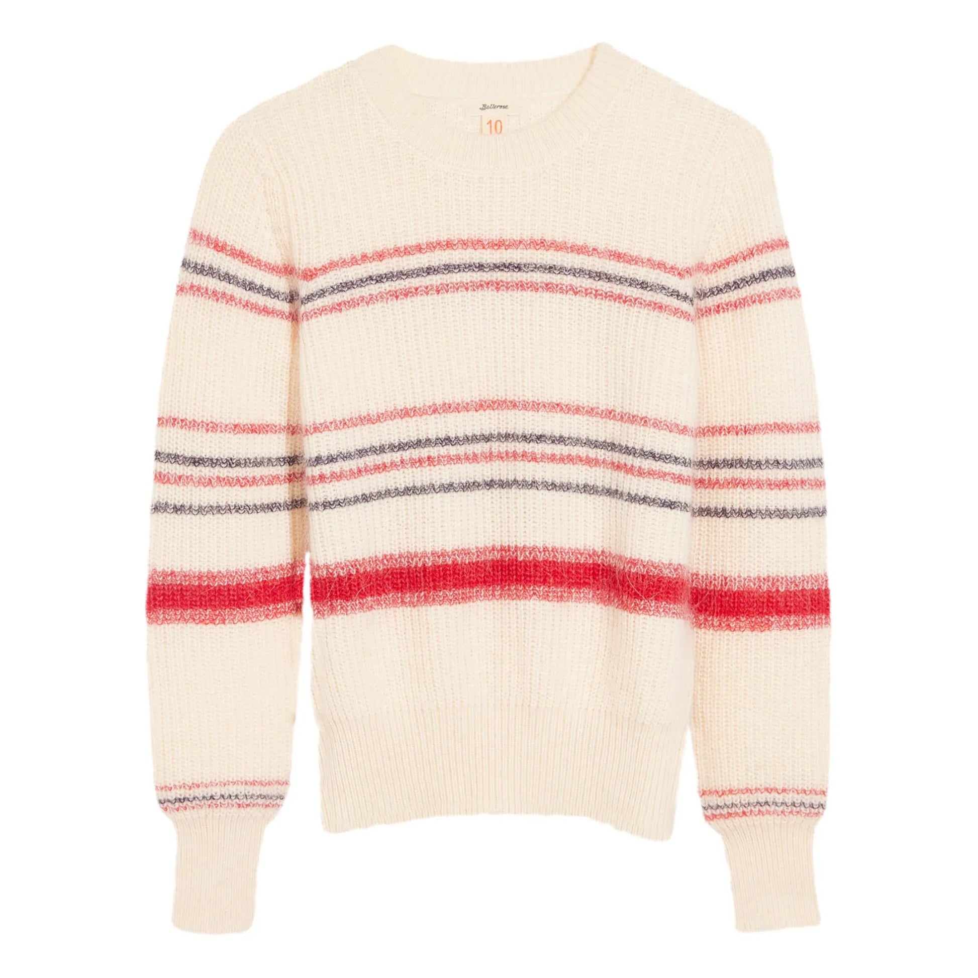 Bellerose - Diosy Stripes jumper | Ecru