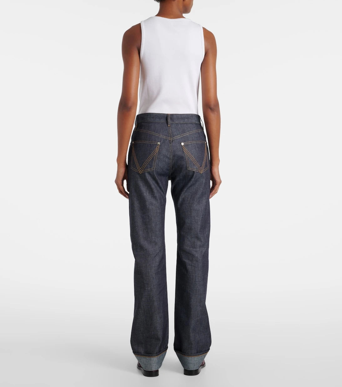 Bottega Veneta - Mid-rise straight jeans