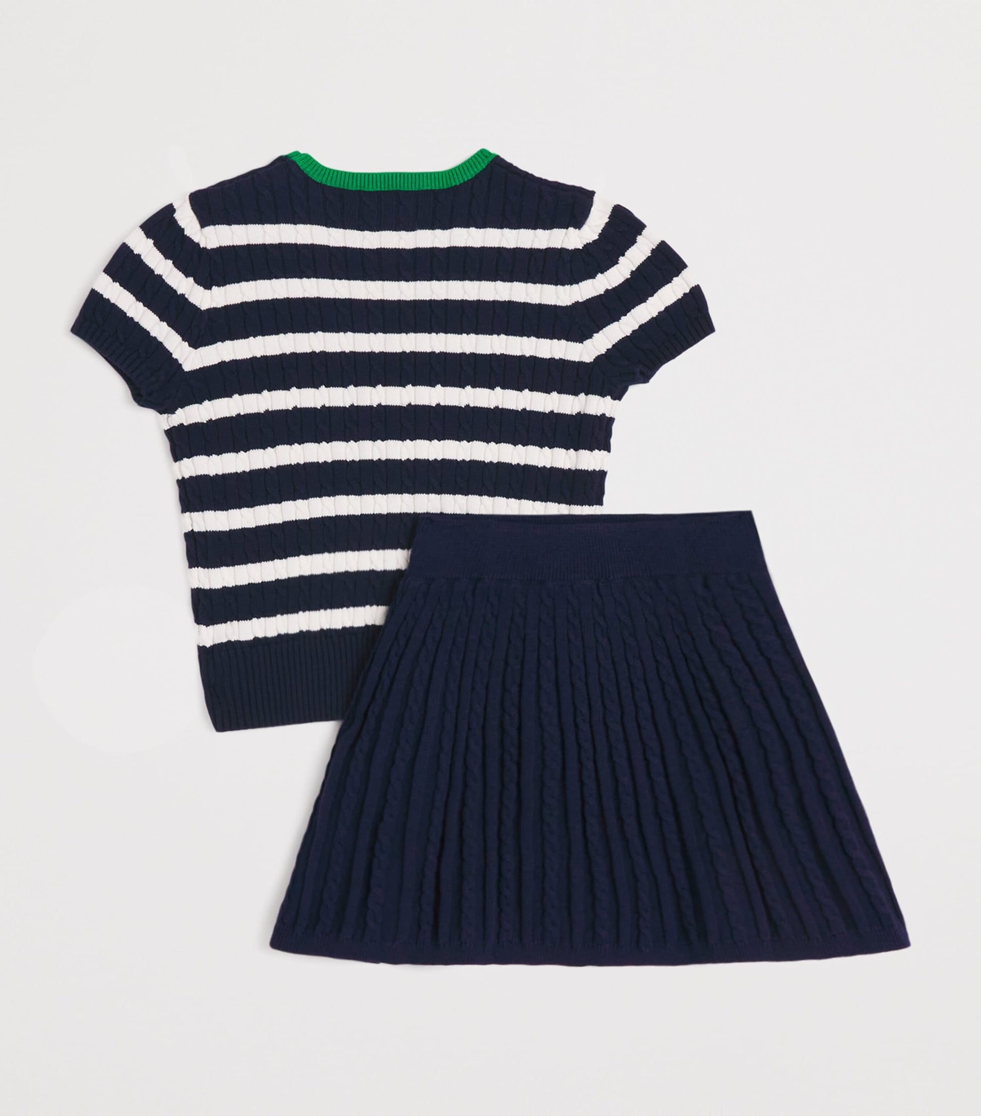 Ralph Lauren Kids Cotton Sweater and Skirt Set (2-6 Years)