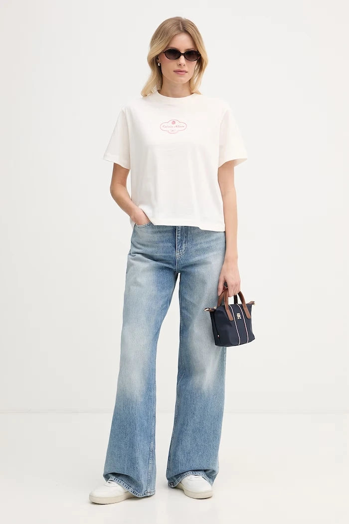 Calvin Klein Jeans тениска дамска от памук