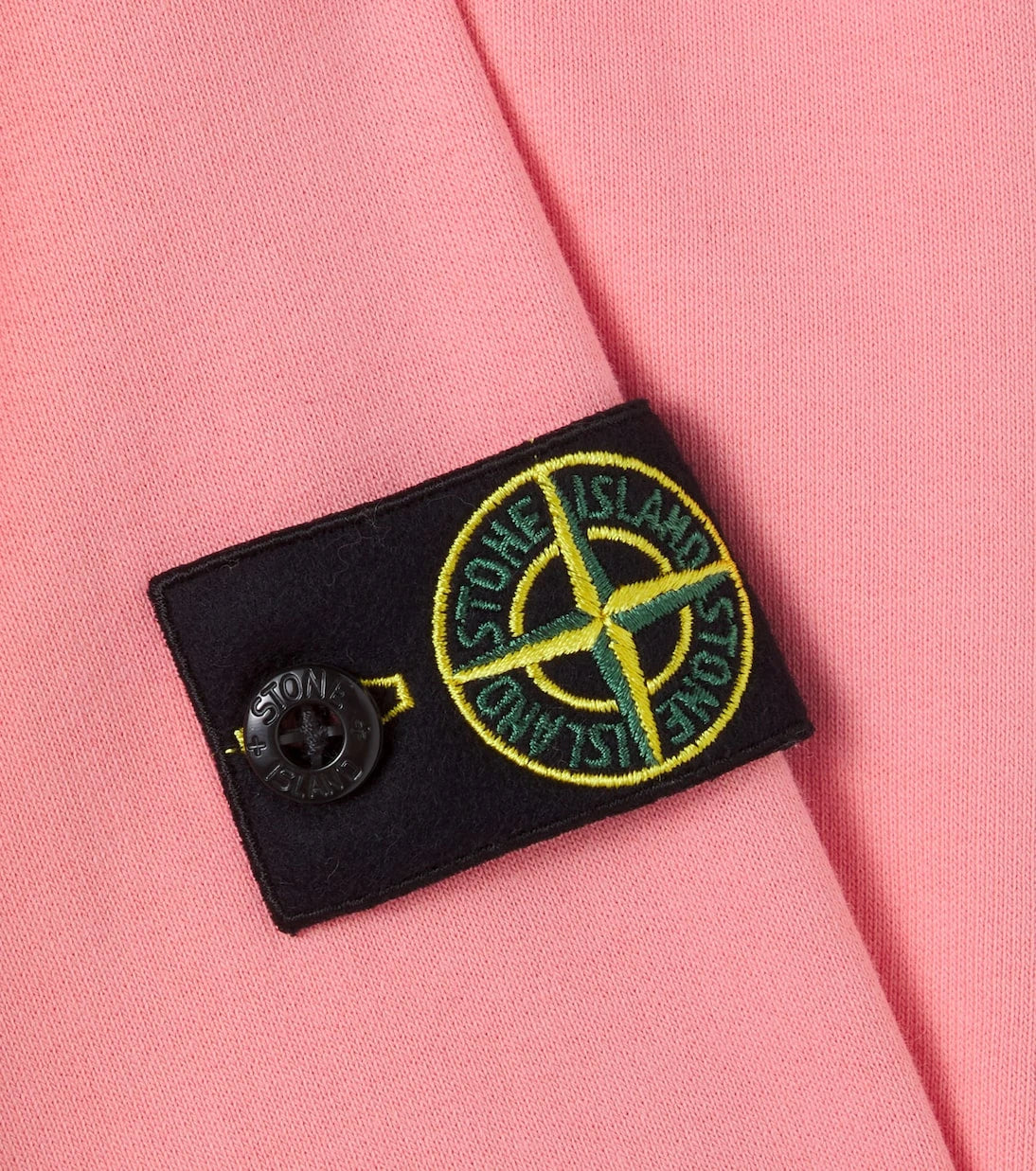 Stone Island Junior - كنزة رياضية قطنية بطبعة البوصلة