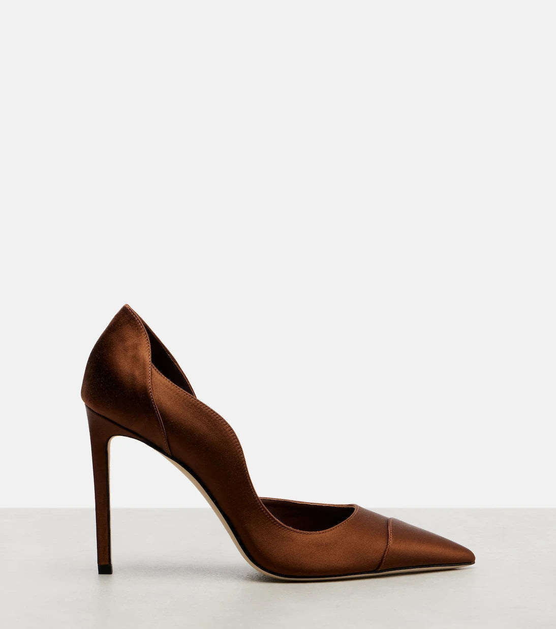 Jimmy Choo - Brigitte satin pumps
