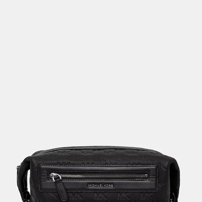 Michael Kors Козметична чанта мъжка от кожа