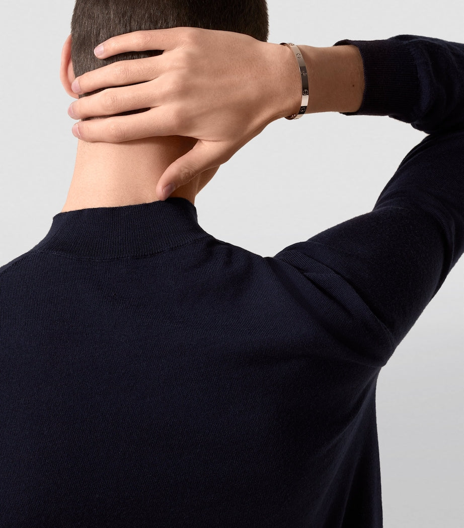 Cartier LOVE Classic White Gold Bracelet