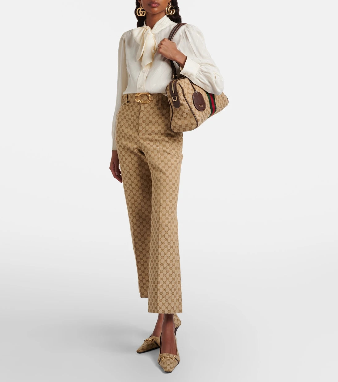 Gucci - Borsetto GG Canvas Large duffel bag