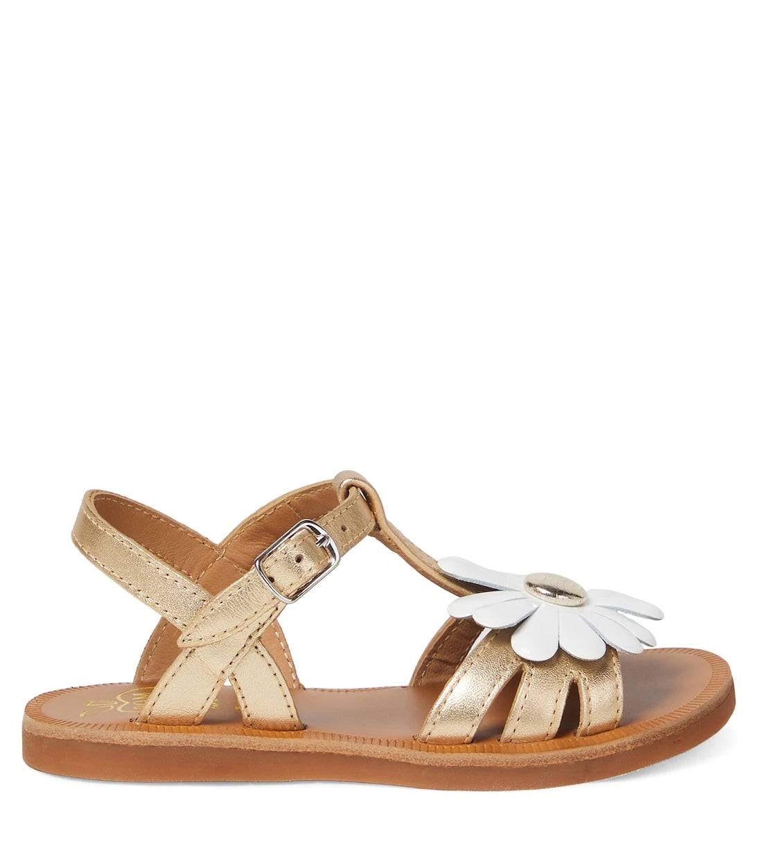 Pom d'Api - Plagette Big Flo leather sandals