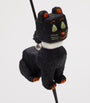 Black Wool Cat Personalisation Charm