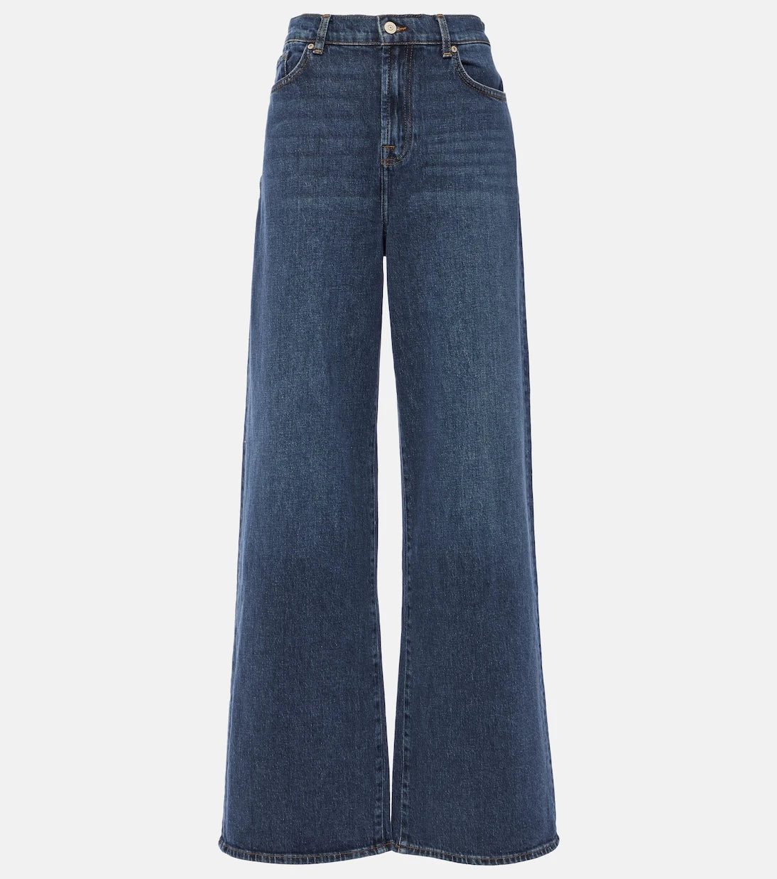 7 For All Mankind - Scout high-rise wide-leg jeans