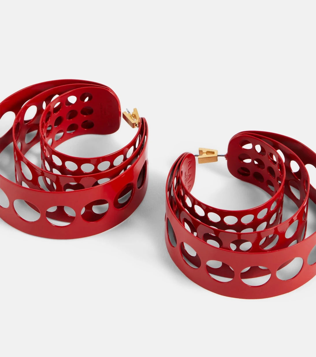 Alaïa - Medium hoop earrings
