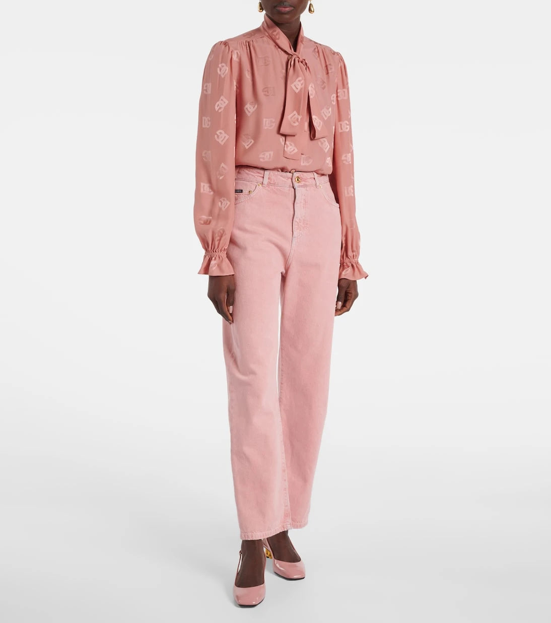 Dolce&Gabbana - Mid-rise straight leg jeans