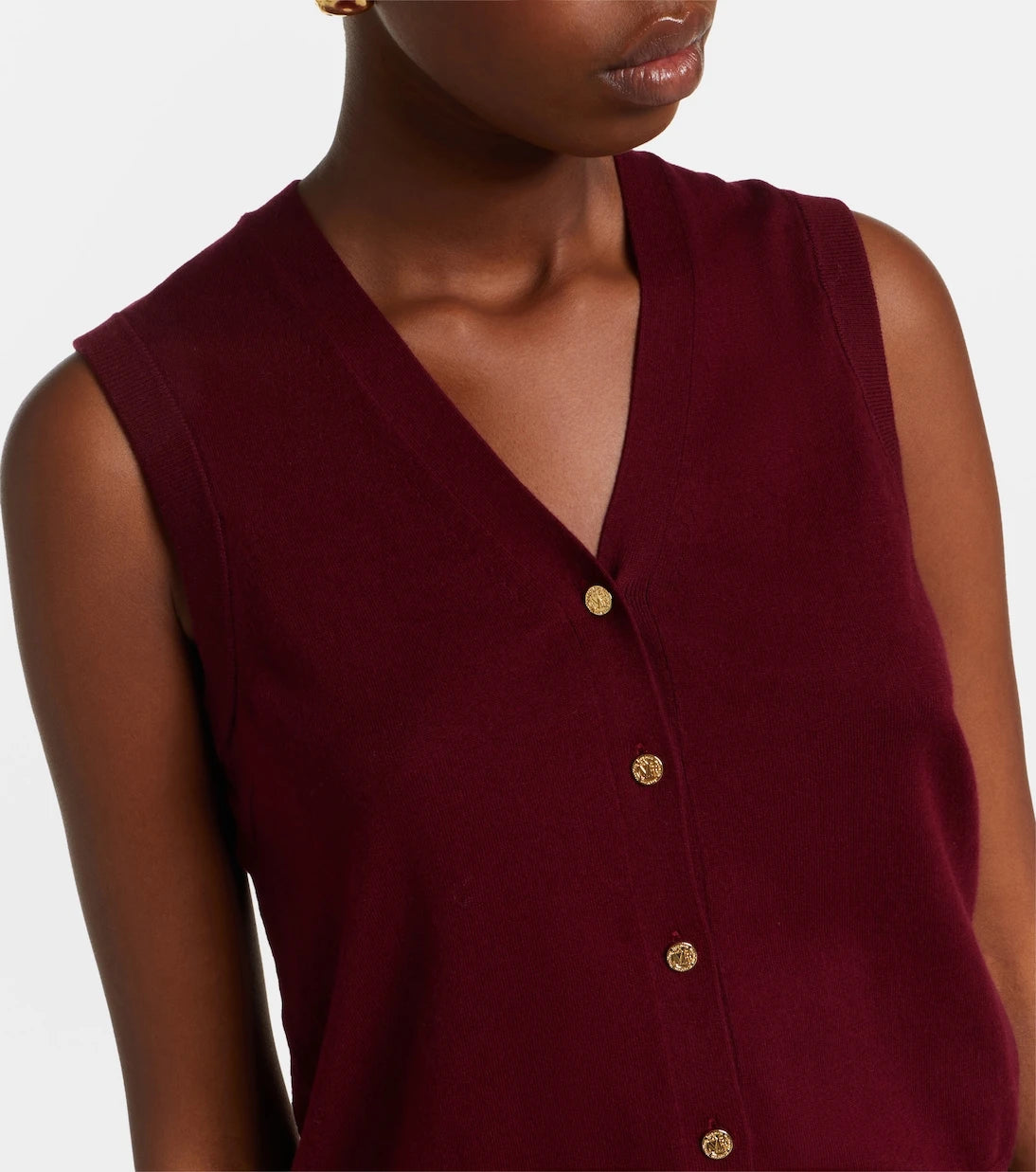 'S Max Mara - Cotton and silk vest