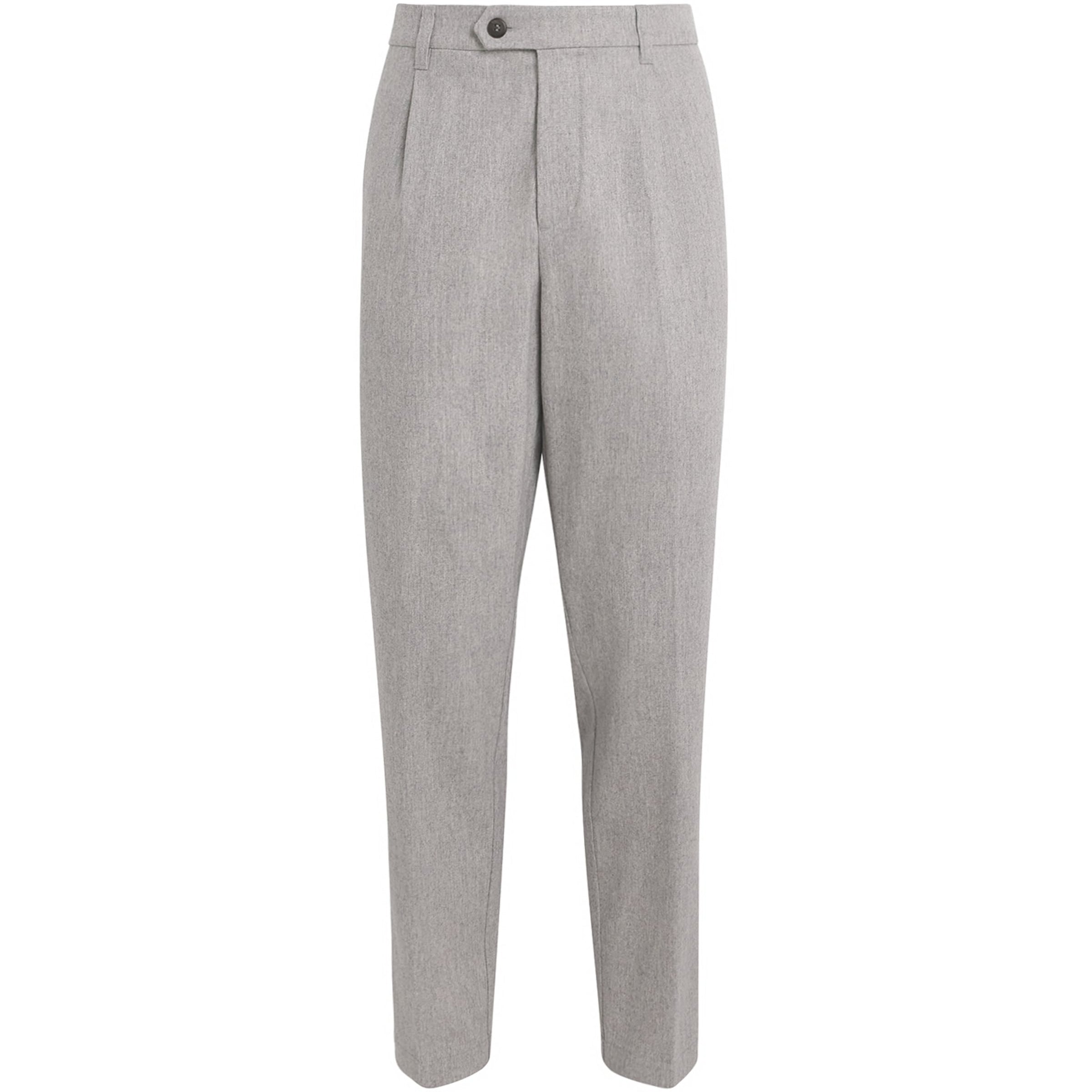 Wool-Cashmere Trousers