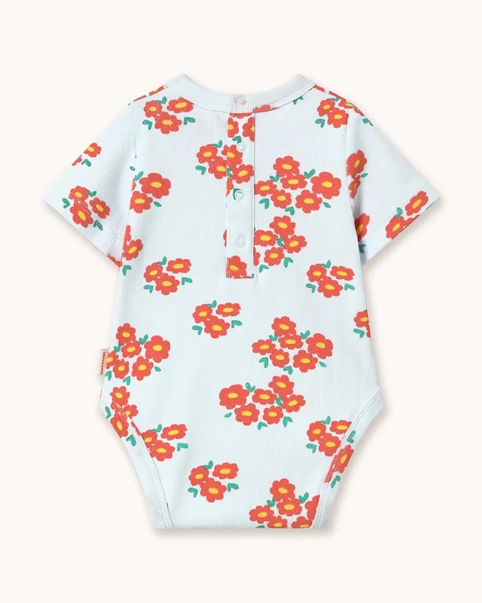 Tinycottons BLOSSOMS RIB BODY Bebek Body