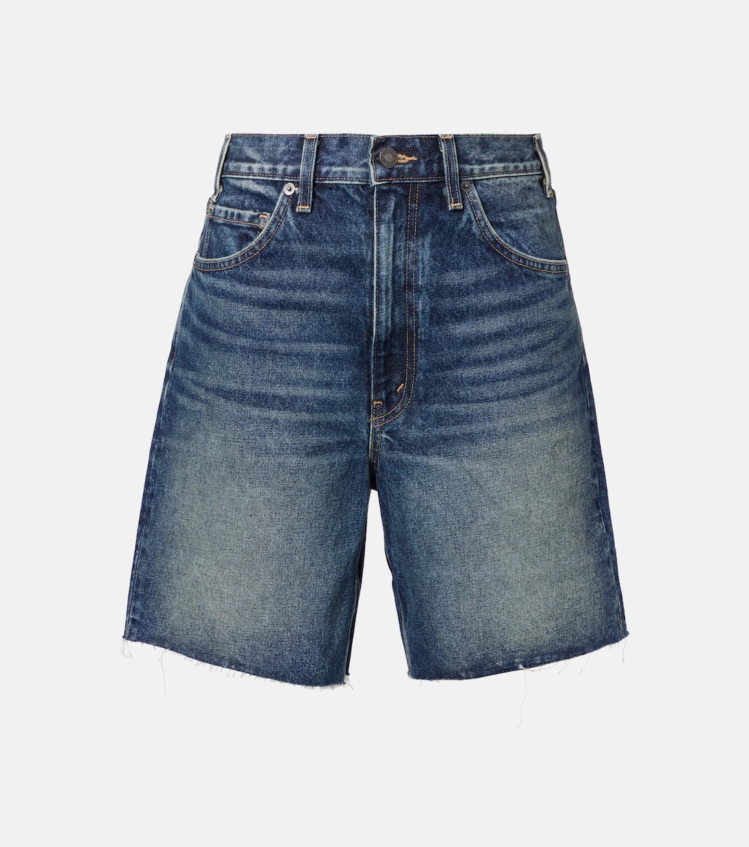 Nili Lotan - Russel mid-rise denim shorts