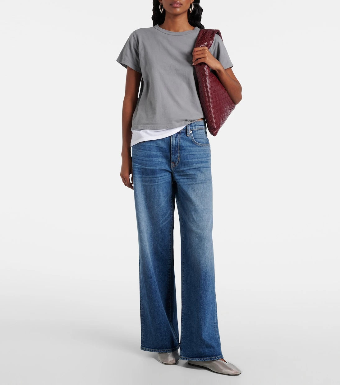 Slvrlake - Selena mid-rise wide-leg jeans