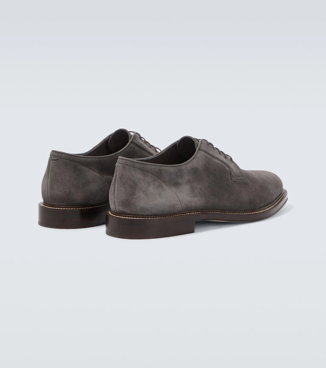 Brunello Cucinelli - Suede Derby shoes
