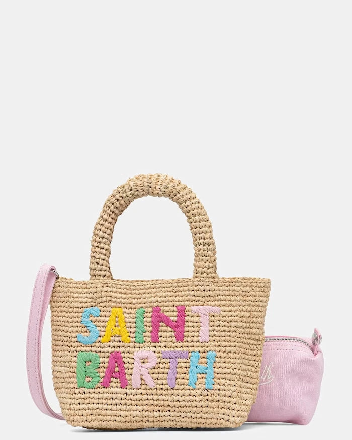 MC2 Saint Barth чанта crossbody дамска от сплетена материя