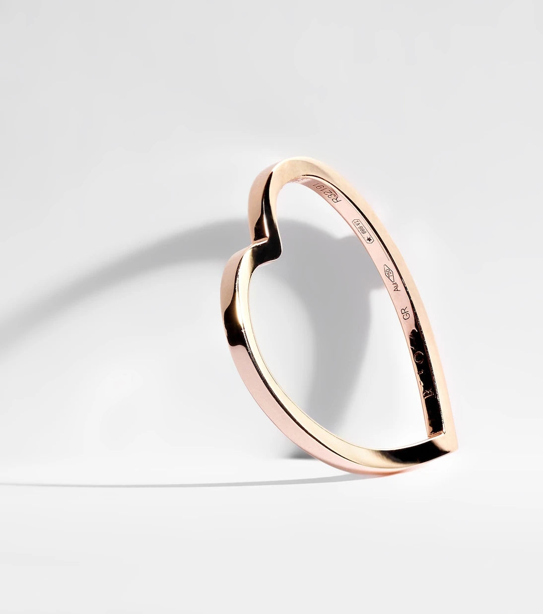 Repossi - Antifer Heart 18kt rose gold ring