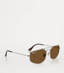 Ray-Ban Silver RB3845 Explorer V Sunglasses