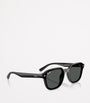 Ray-Ban Black RB4458D Square Sunglasses