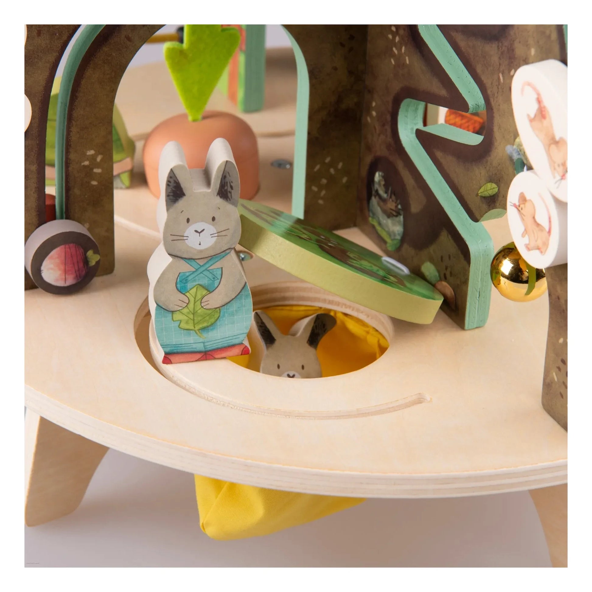 Moulin Roty - Multi-activity garden - Three little rabbits