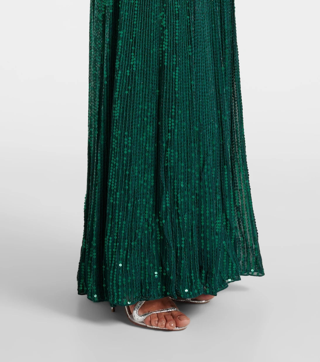 Jenny Packham - Paloma embellished sequined gown
