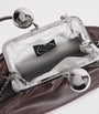 Weekend Max Mara Brown Medium Leather Pasticcino Clutch Bag