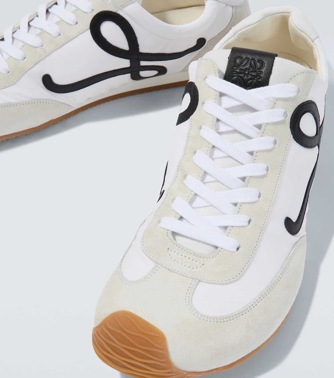 Loewe - Ballet Runner 2.0 suede-trimmed sneakers