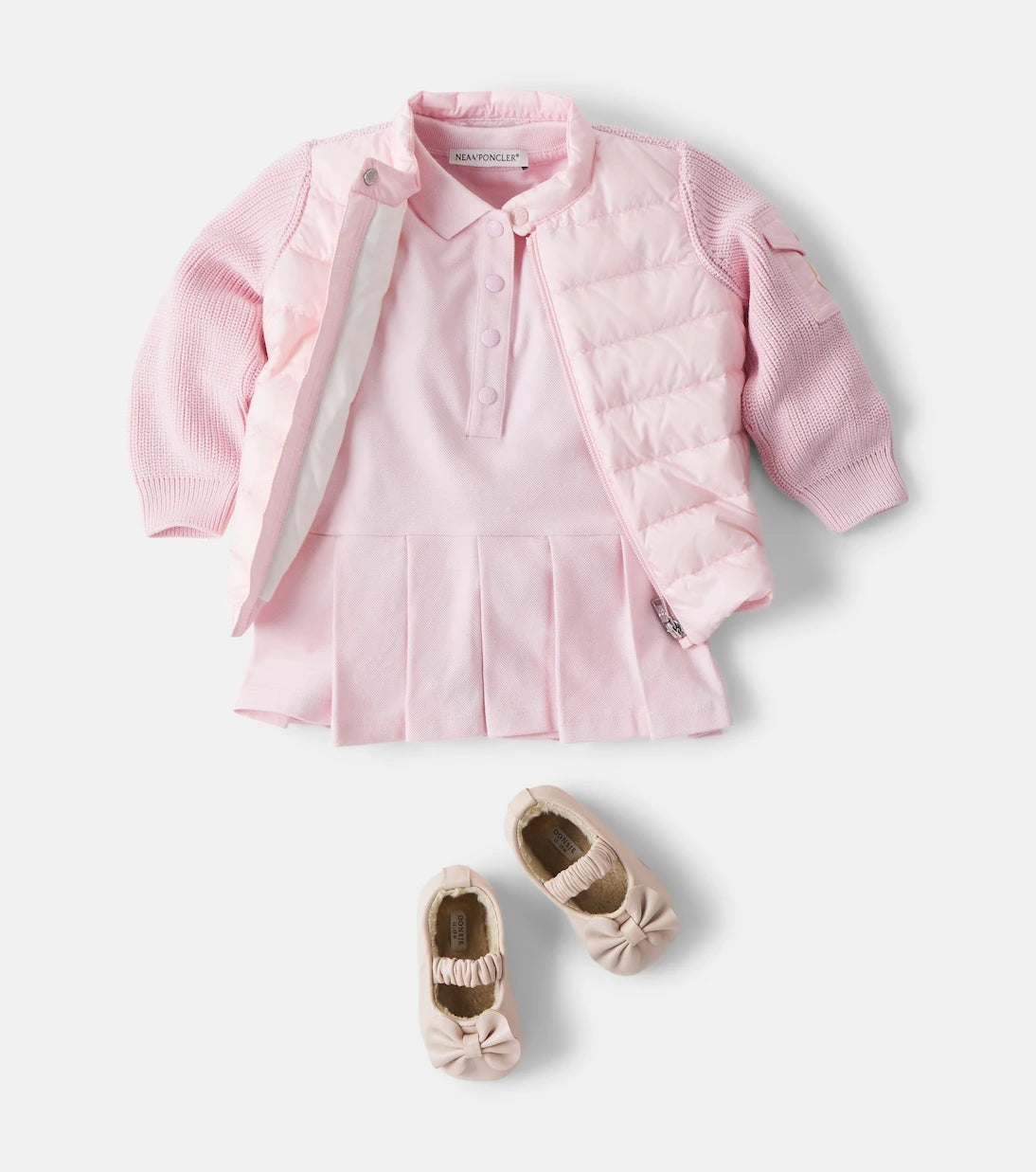 Moncler Enfant - Baby down-paneled cotton jacket