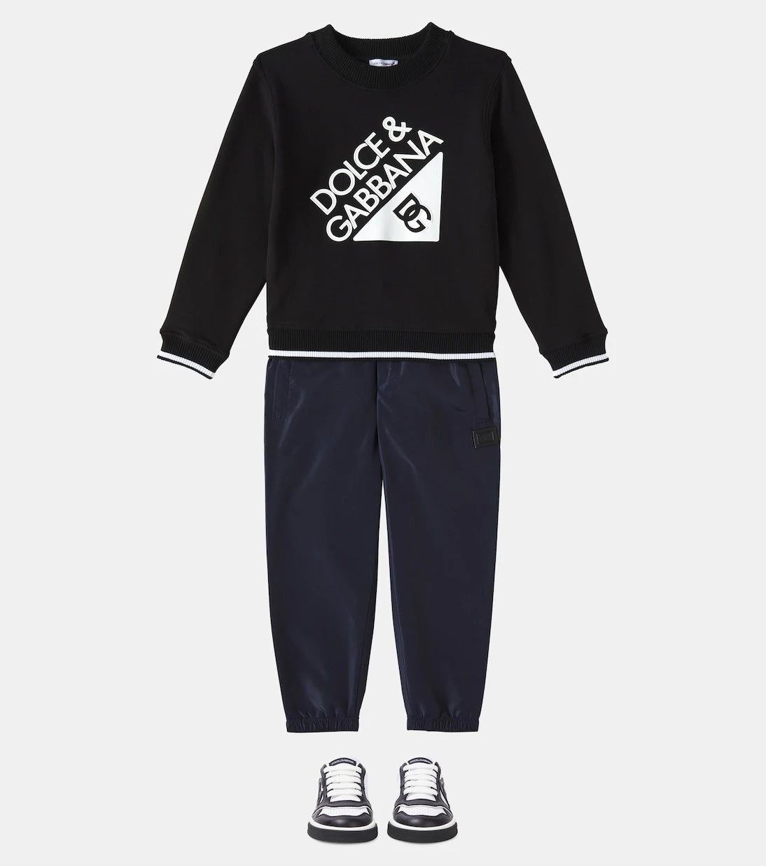 Dolce&Gabbana Kids - Logo technical sweatpants