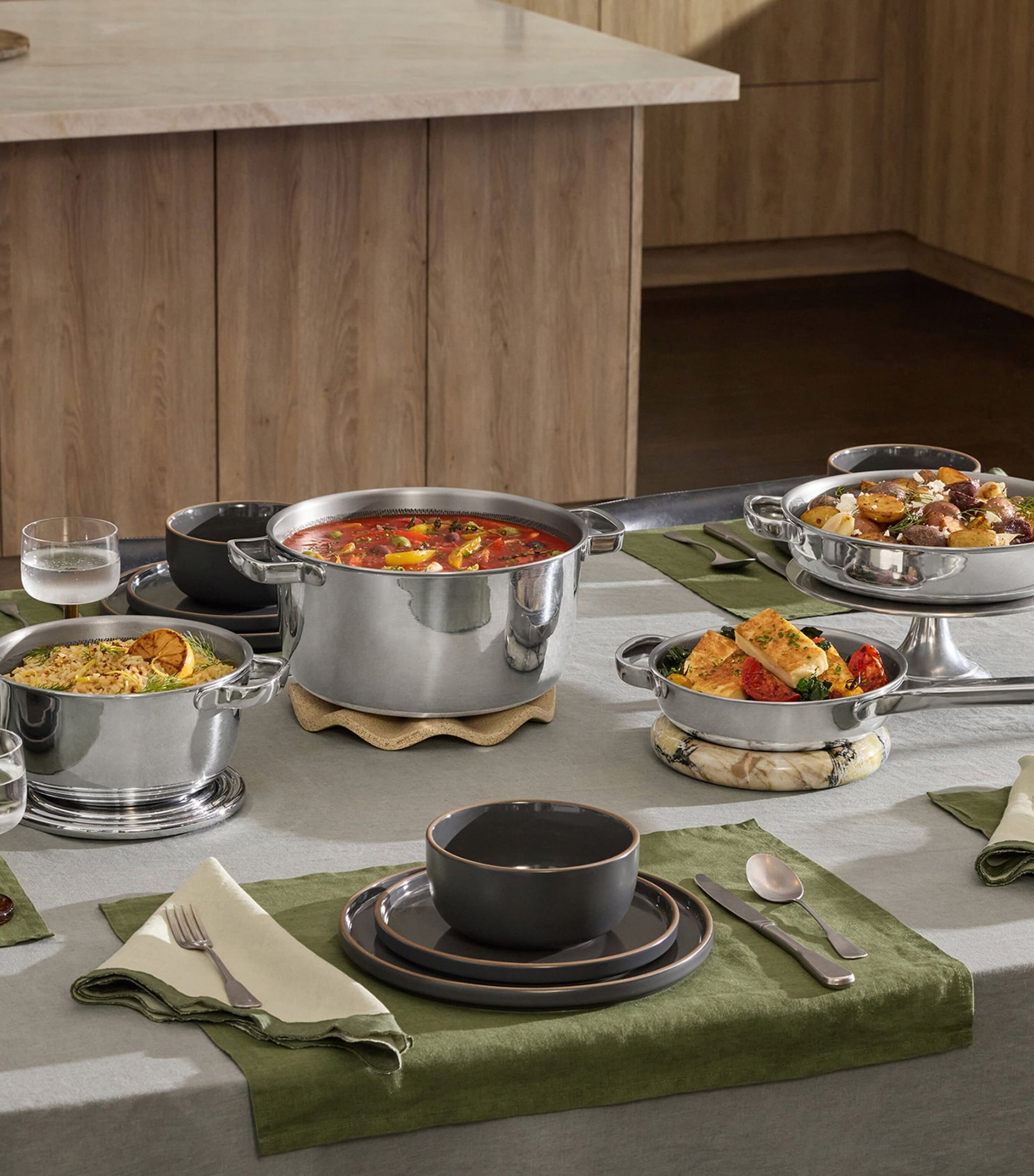 Set of 4 Titanium Always Pro Pans