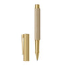 Gold-Trim Hornbeam Wood Bloom Rollerball Pen