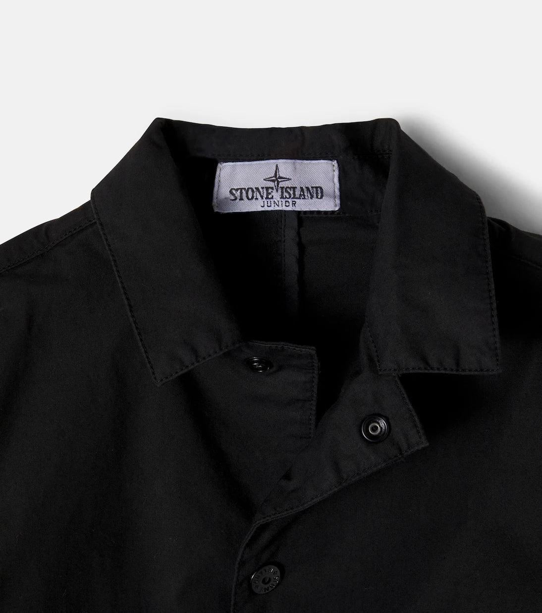 Stone Island Junior - جاكيت Compass من مزيج القطن