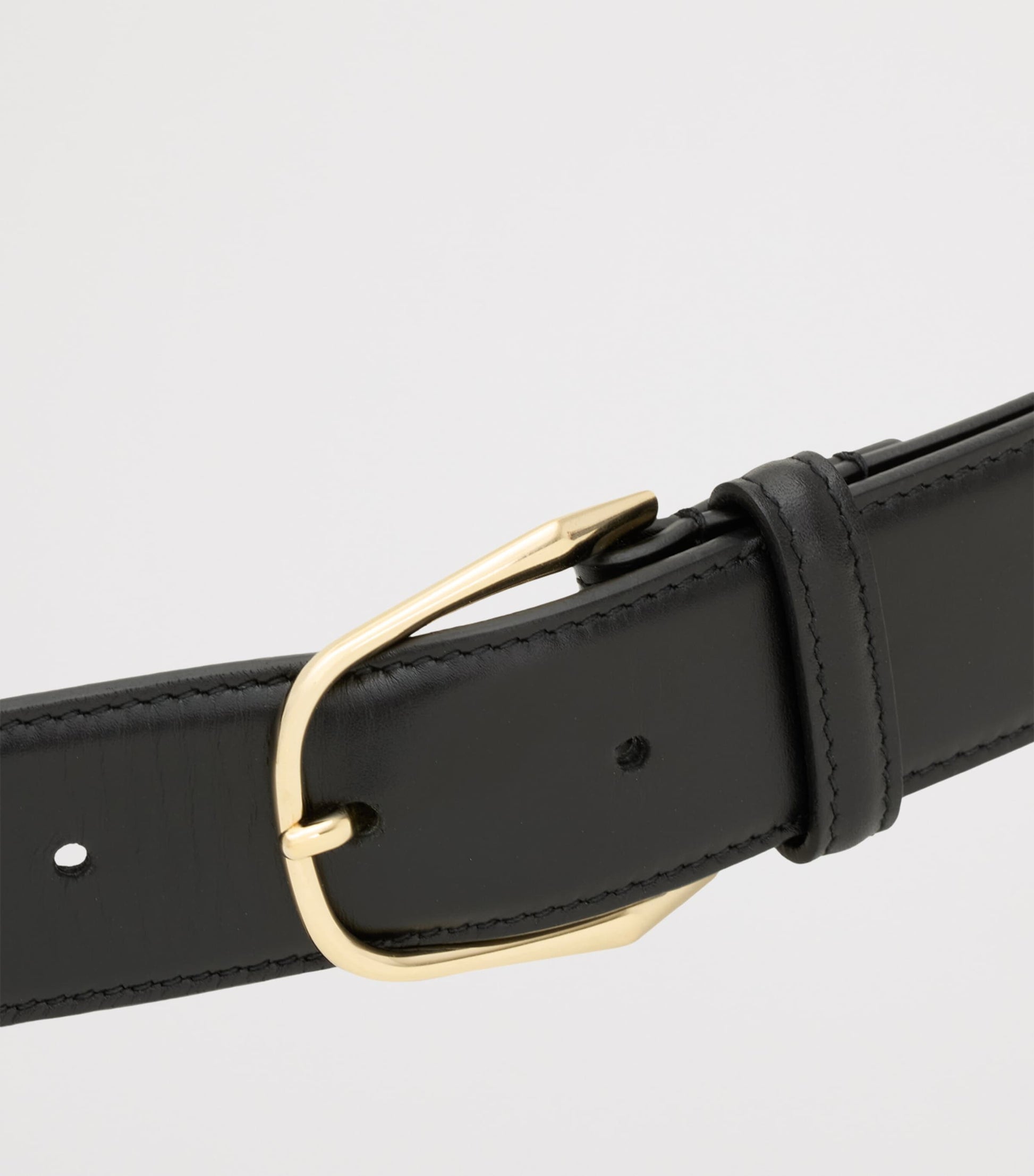 Black Leather Belt