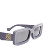 LOEWE Brown Rectangular Sunglasses