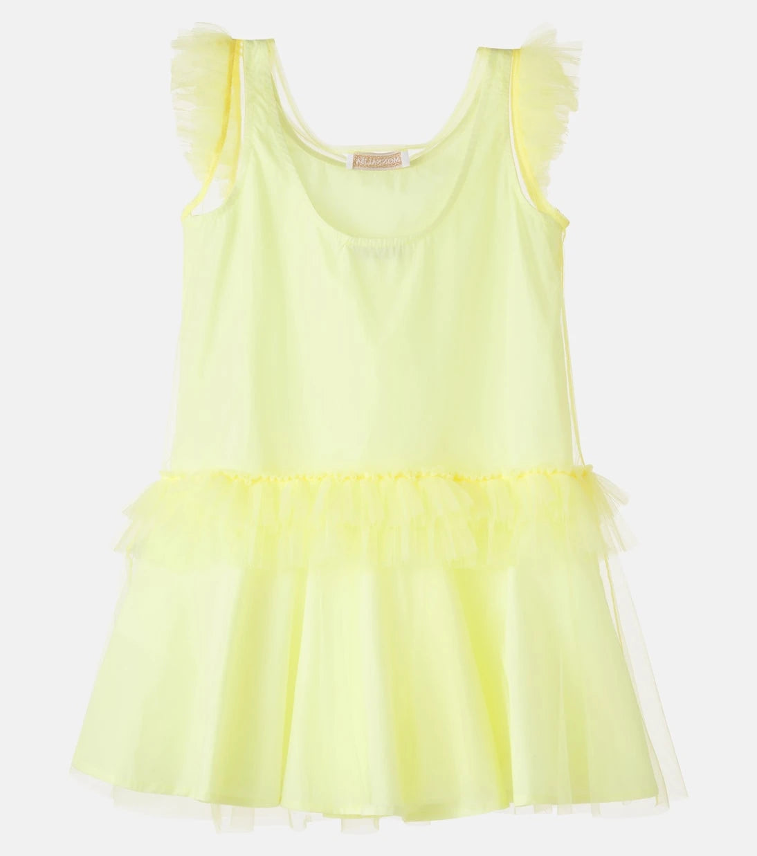 Monnalisa - Ruffled tulle dress