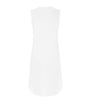 Cotton Deluxe Sleeveless Nightdress WHITE
