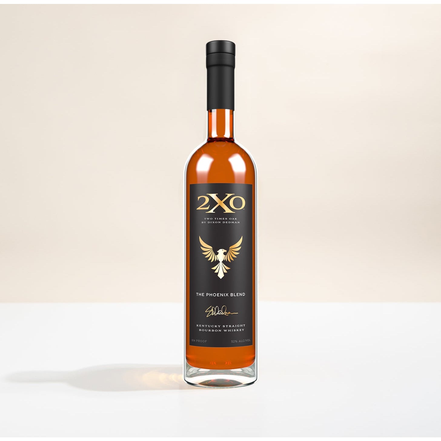 2XO The Pheonix Blend Straight Bourbon Whiskey - Signed By Dixon Dedman 750 mL