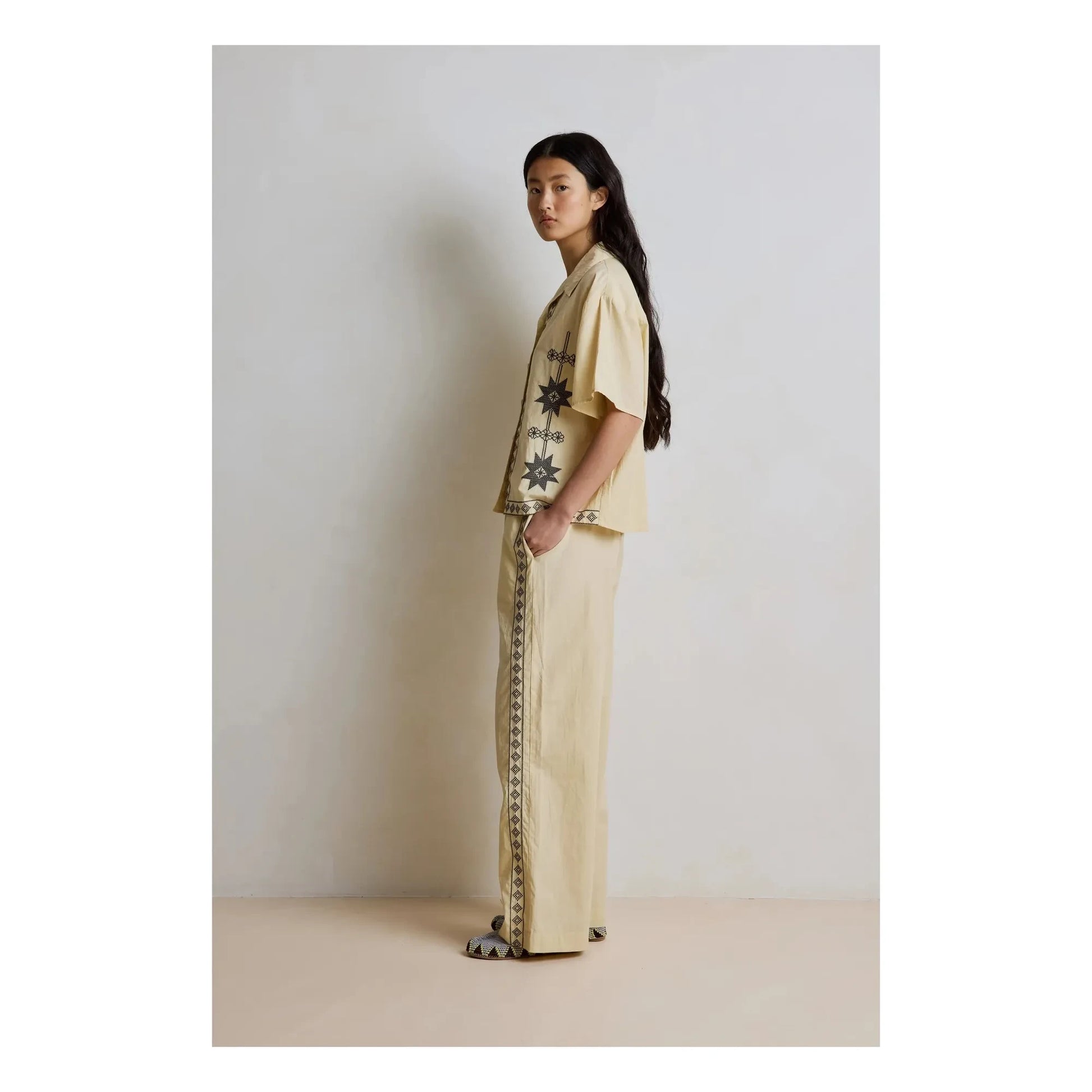 Hod - Claire Coton shirt | Champagne