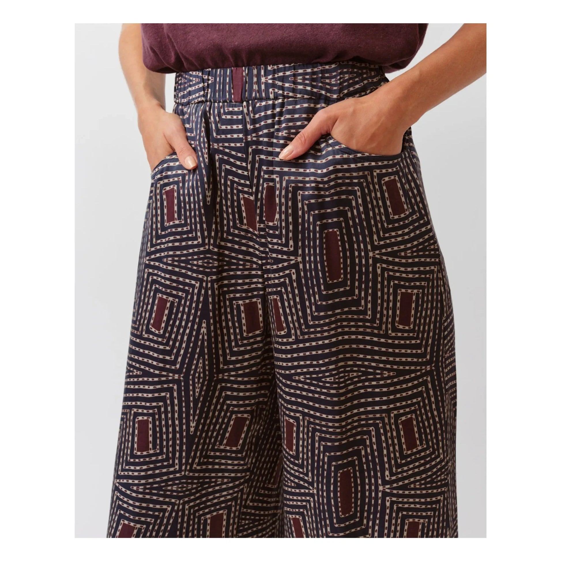 Diega - Pindo pants | Navy blue