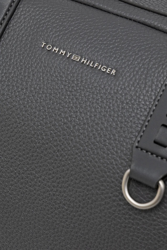 Кожена чанта Tommy Hilfiger