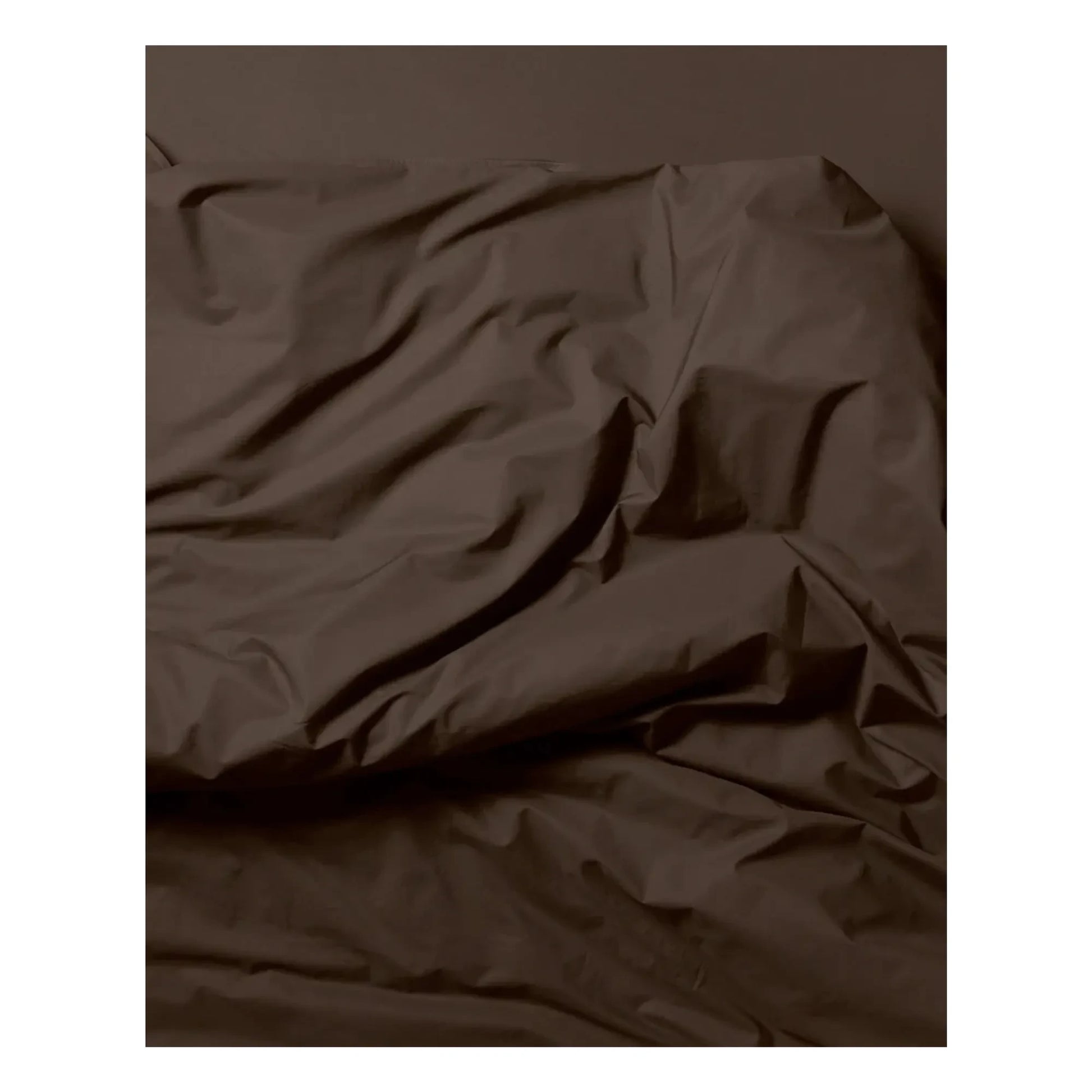 Suite 702 - Comforter cover in organic percale - Coffee Brown | Coffee